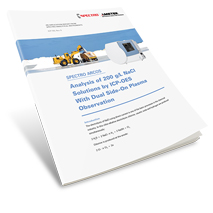 Analysis of NaCl Solutions