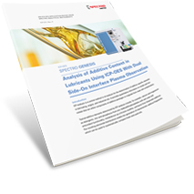 Analysis of Additive Content in Lubricants Using ICP-OES With Dual Side-On Interface Plasma Observation
