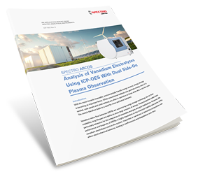 Analysis of Vanadium Electrolytes