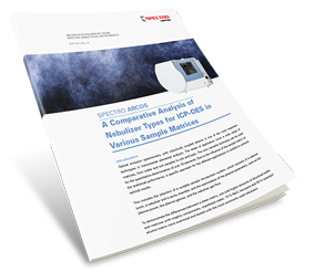 Comparison of Nebulizer Types