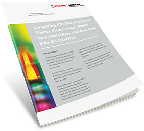 Selecting your ICP-OES analyzer’s plasma interface: axial-view, radial-view, dual-view or new MultiView