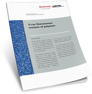 X-ray Fluorescence Analysis of Polymers