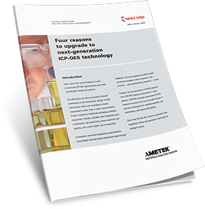 Four reasons to upgrade to next-generation ICP-OES technology