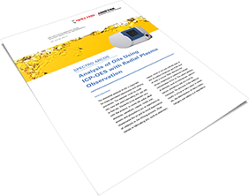 Analysis of Oils Using ICP-OES with Radial Plasma Observation