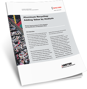 Aluminum Recycling: Adding Value by Analysis